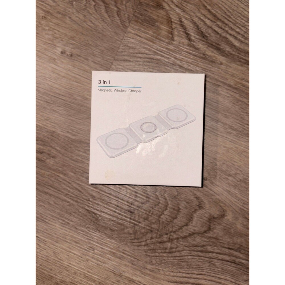 BRAND NEW- 3 in 1 Magnetic Wireless Charger. New I’m box. Never used, never open